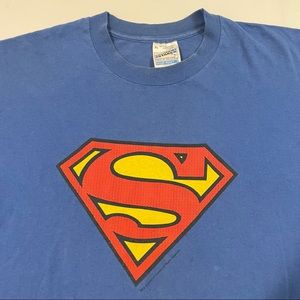 Vintage Screen Stars Single Stitch Superman T Shirt Size XL